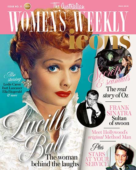 AUSTRALIAN WOMENS WEEKLY ICONS magazine side cover Issue 11   2021