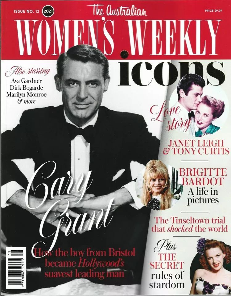 AUSTRALIAN WOMENS WEEKLY ICONS magazine side cover Issue 12   2021