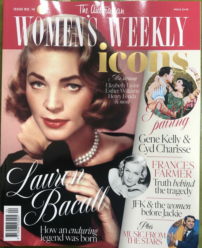 AUSTRALIAN WOMENS WEEKLY ICONS magazine side cover Issue 14   2022