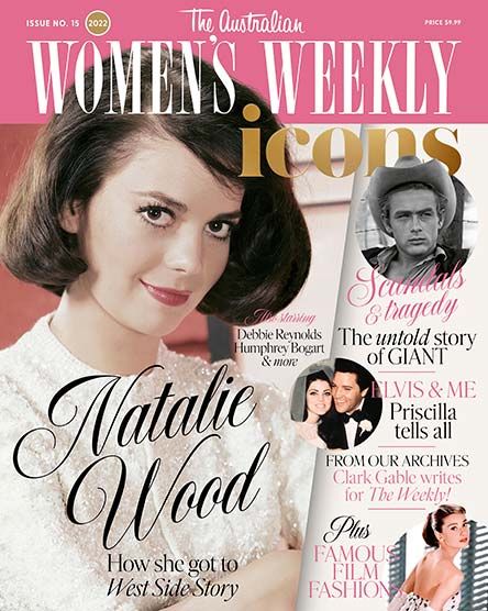 AUSTRALIAN WOMENS WEEKLY ICONS magazine side cover Issue 15   2022