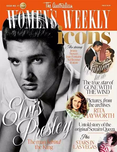 AUSTRALIAN WOMENS WEEKLY ICONS magazine side cover Issue 17   2022