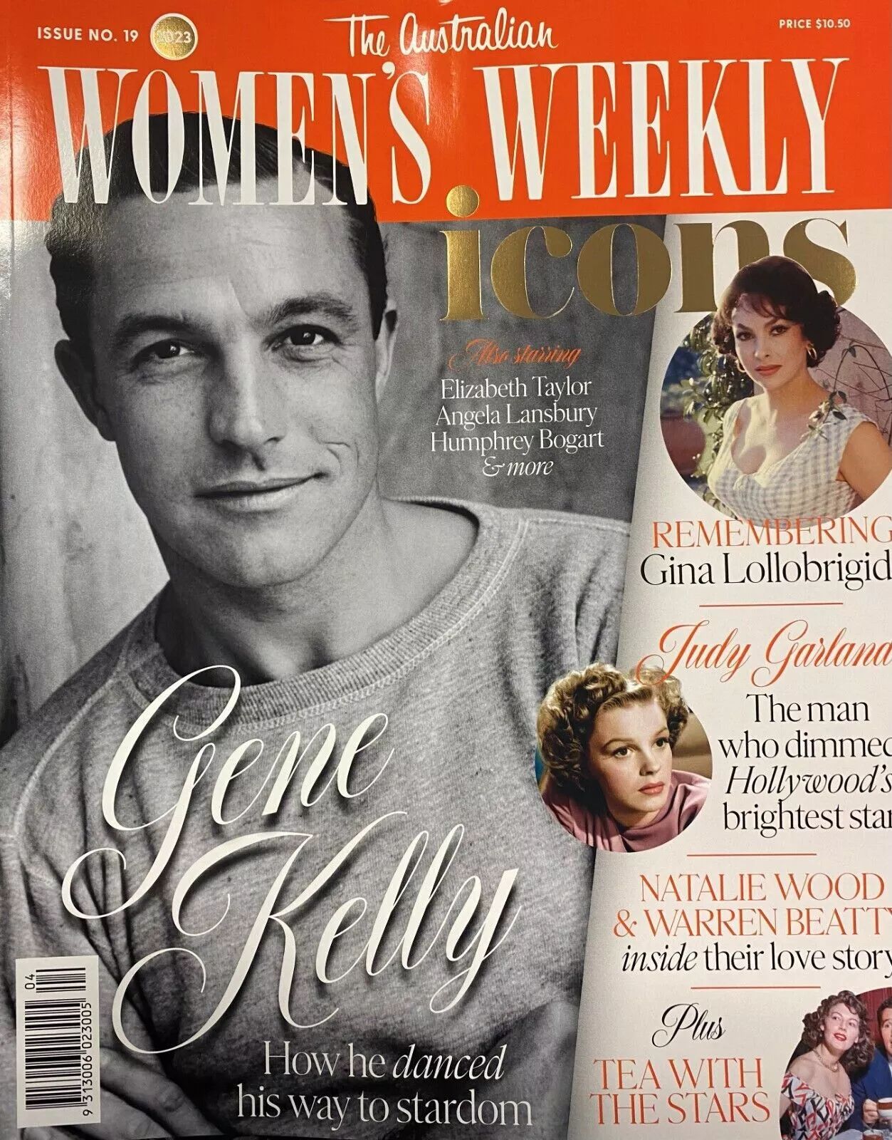 AUSTRALIAN WOMENS WEEKLY ICONS magazine side cover Issue 19   2023