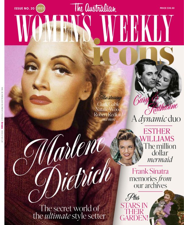 AUSTRALIAN WOMENS WEEKLY ICONS magazine side cover Issue 20   2023