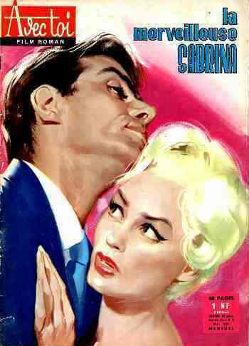 AVEC TOI magazine side cover Issue 5  1961