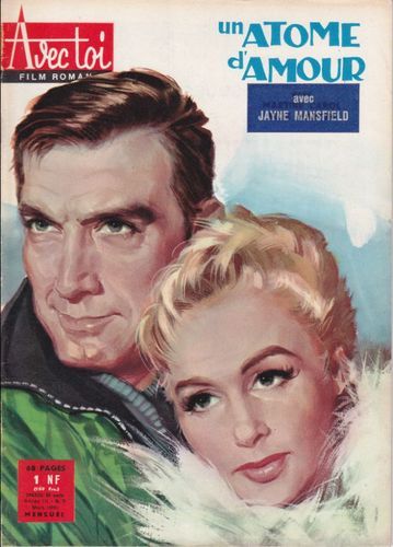 AVEC TOI magazine side cover March 1961