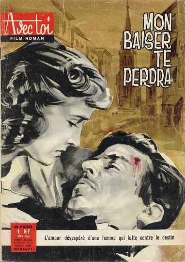 AVEC TOI magazine side cover October 1961