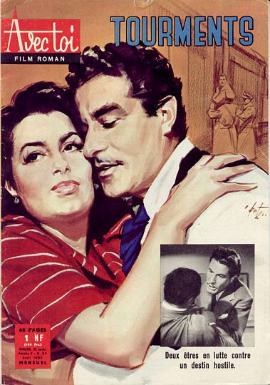 AVEC TOI magazine side cover April 1962