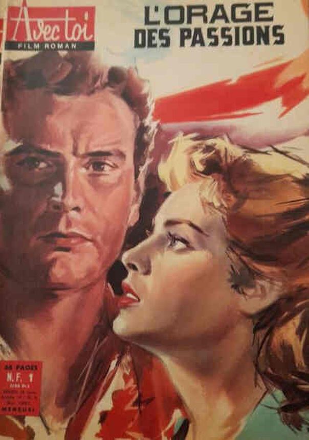 AVEC TOI magazine side cover  May 1960