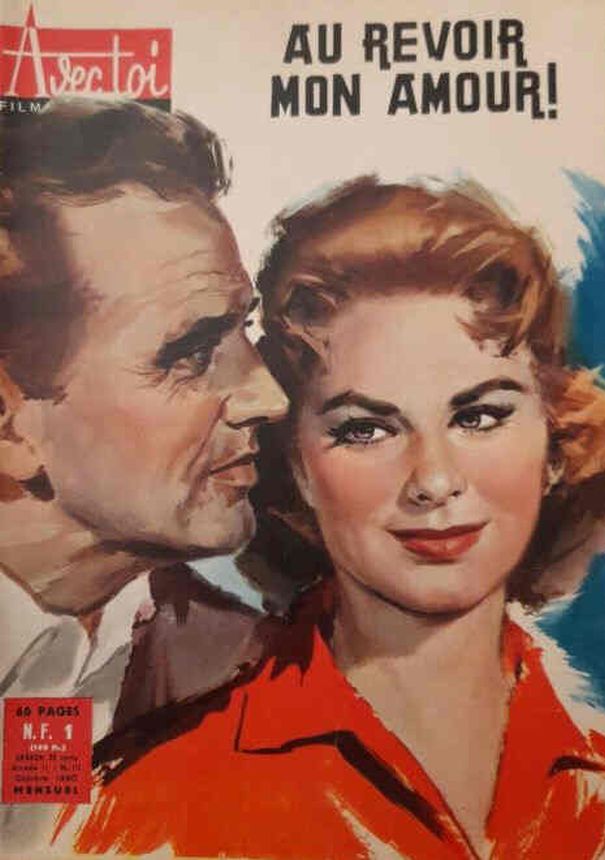 AVEC TOI magazine side cover  October 1960