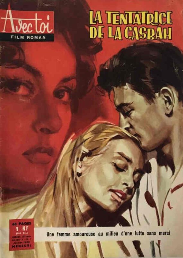 AVEC TOI magazine side cover  January 1962