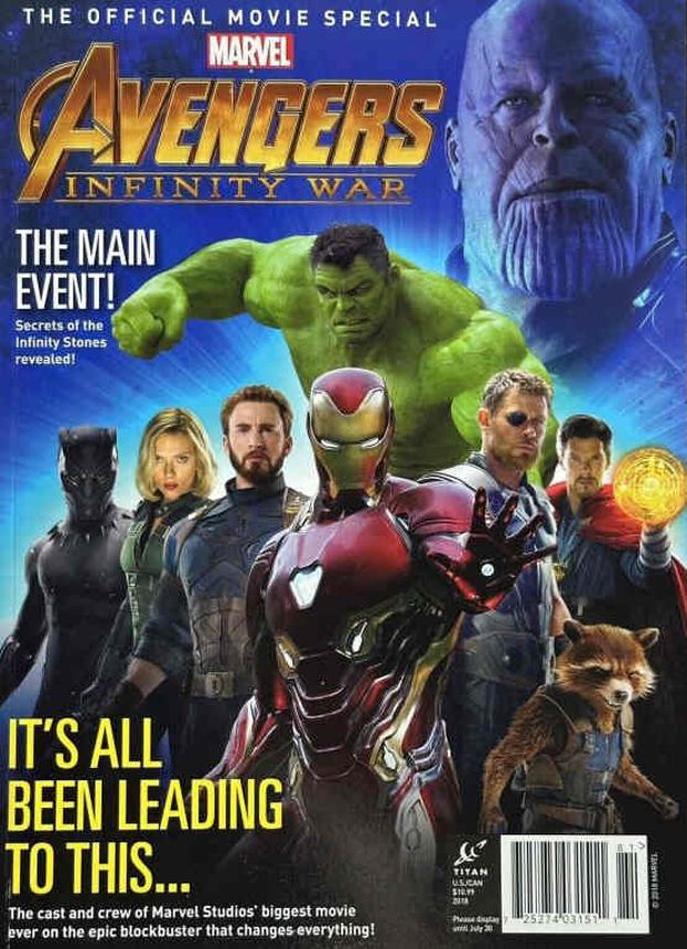 OFFICIAL MOVIE MAGAZINES magazine side cover   2018