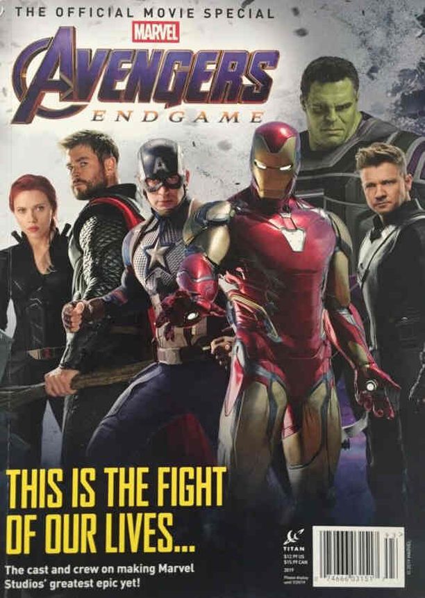 OFFICIAL MOVIE MAGAZINES magazine side cover   2019