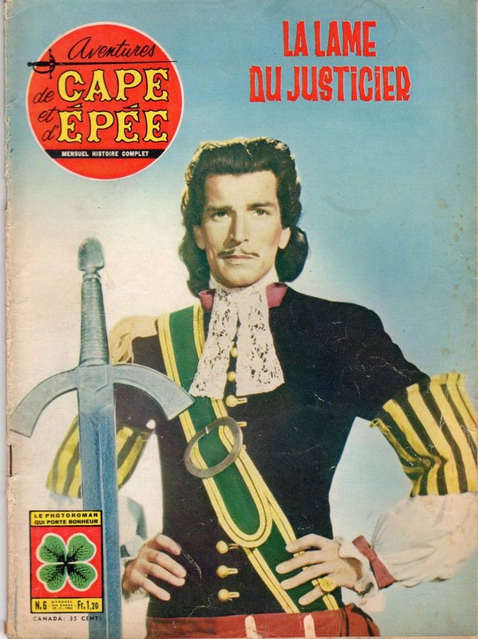 AVENTURES DE CAPE ET DEPEE magazine side cover Issue 6 25 May 1963