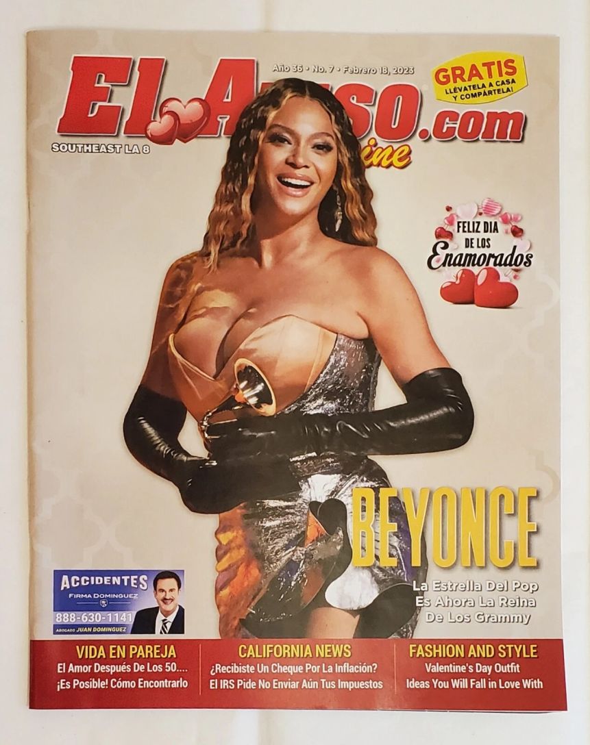 EL AVISO magazine side cover Issue 7 18 February 2023