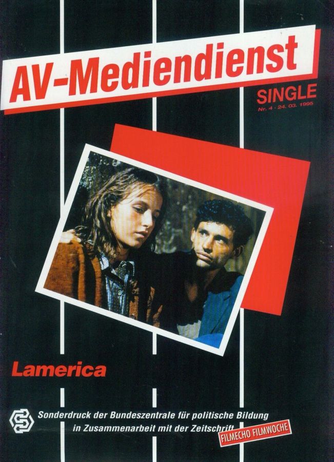 AV-MEDIENDIENST magazine side cover Issue 4 24 March 1995