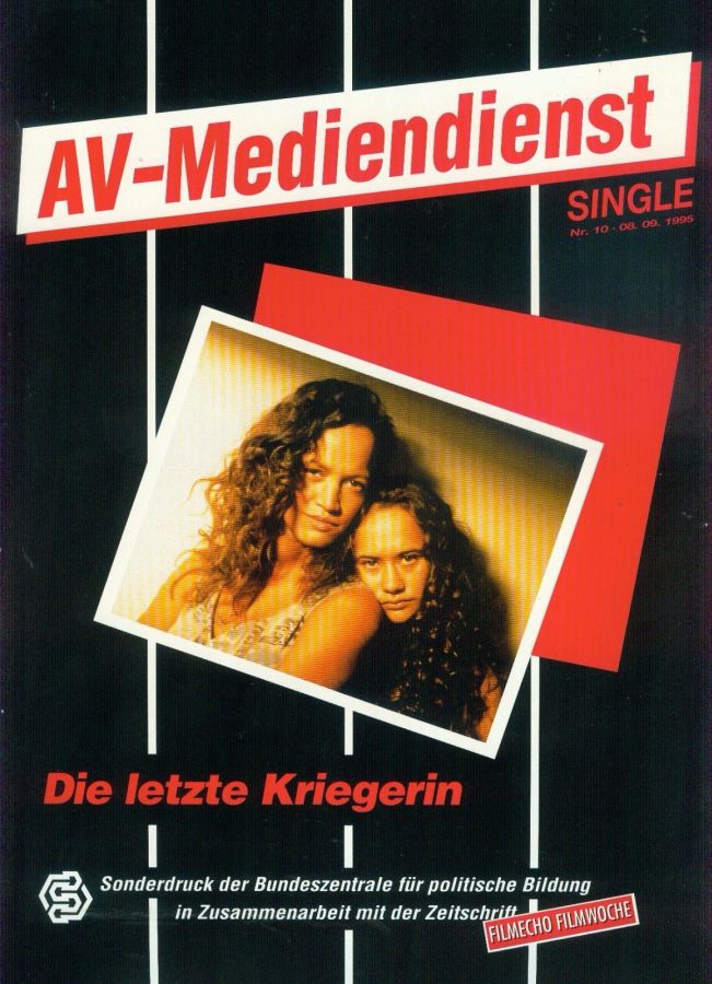 AV-MEDIENDIENST magazine side cover Issue 10 8 September 1995