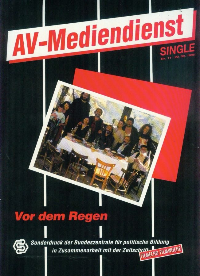 AV-MEDIENDIENST magazine side cover Issue 11 29 September 1995