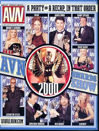 AVN magazine side cover March 2000