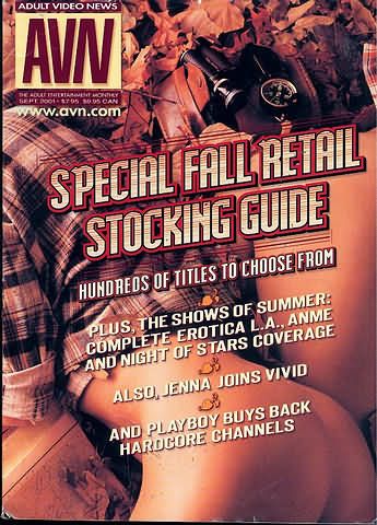 AVN magazine side cover September 2001