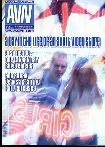 AVN magazine side cover October 2001