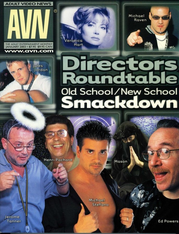AVN magazine side cover January 2003