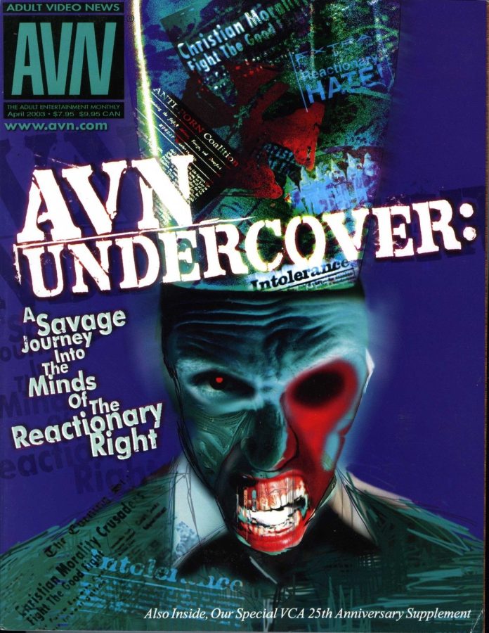 AVN magazine side cover April 2003