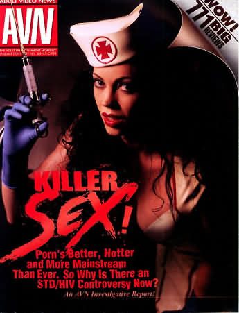 AVN magazine side cover August 2003