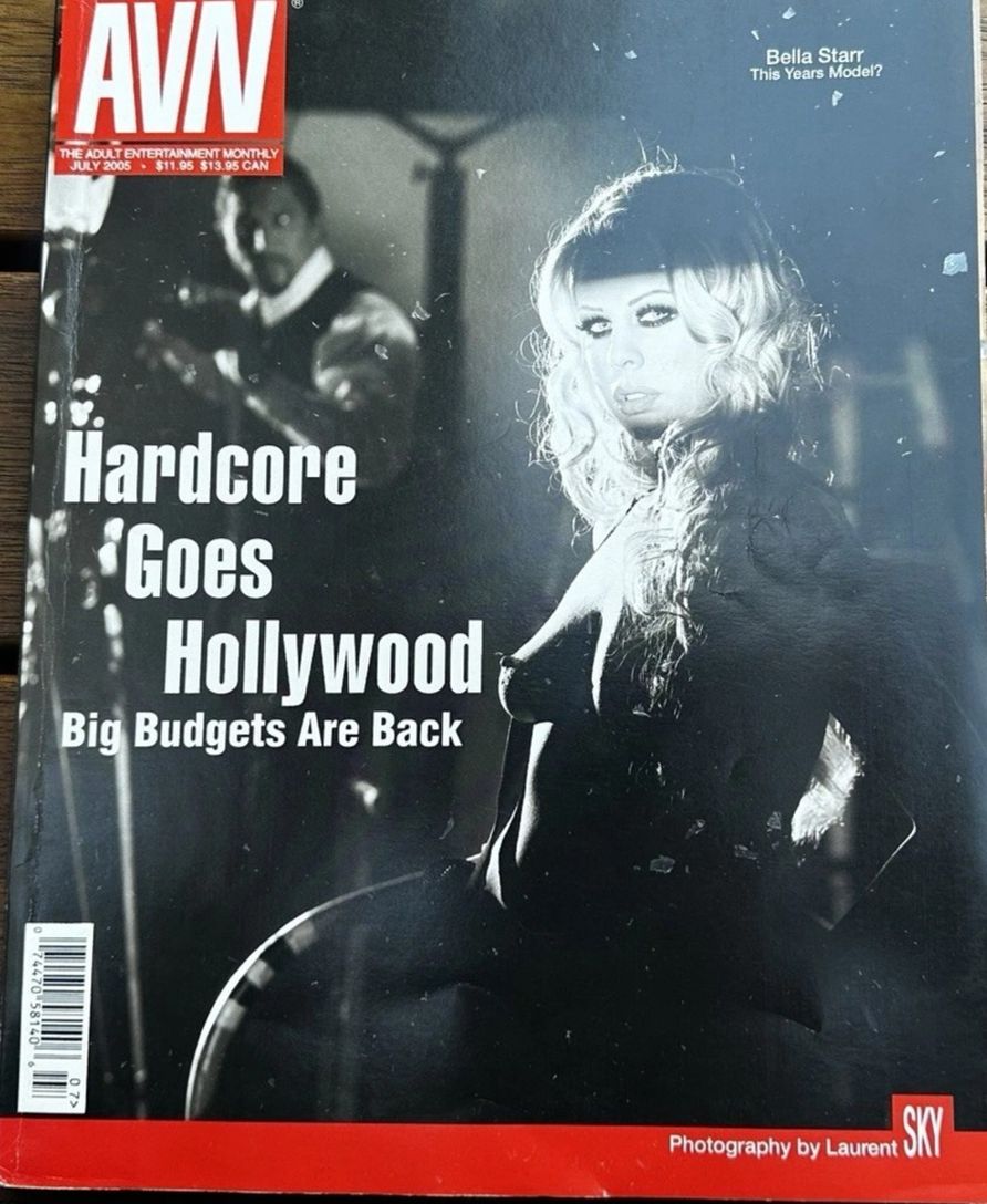 AVN magazine side cover July 2005