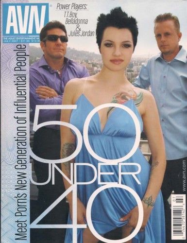 AVN magazine side cover July 2007