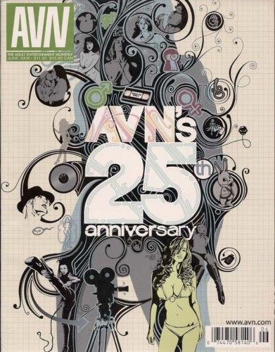 AVN magazine side cover June 2008