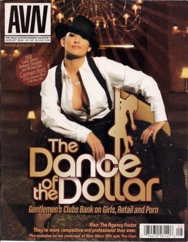 AVN magazine side cover August 2008