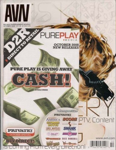 AVN magazine side cover October 2008