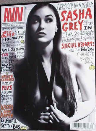 AVN magazine side cover May 2009