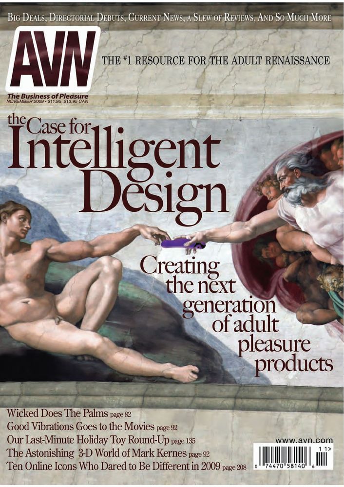 AVN magazine side cover November 2009