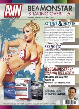 AVN magazine side cover July 2010