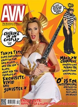 AVN magazine side cover September 2012