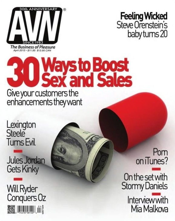 AVN magazine side cover April 2013
