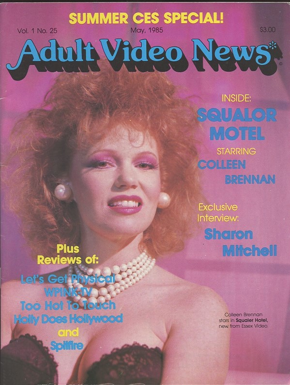 AVN magazine side cover Issue 25  Vol 1 No 25 May 1985