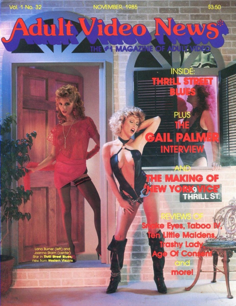 AVN magazine side cover Issue 32  Vol 1 No 32 November 1985