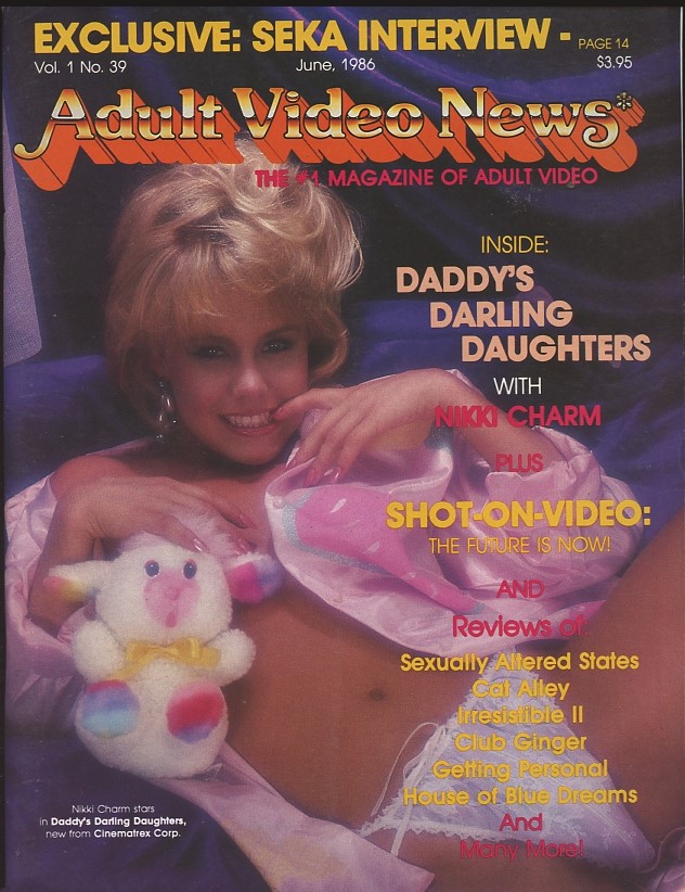AVN magazine side cover  Vol 1 # 39 June 1986