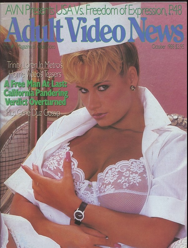 AVN magazine side cover Issue 66  Vol 3 # 10 October 1988