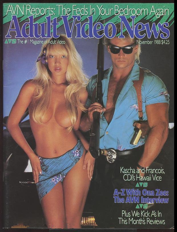 AVN magazine side cover Issue 67  Vol 3 # 11 November 1988