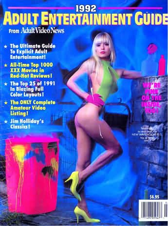 AVN magazine side cover  Annual  1992