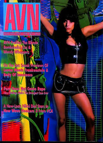 AVN magazine side cover June 1993