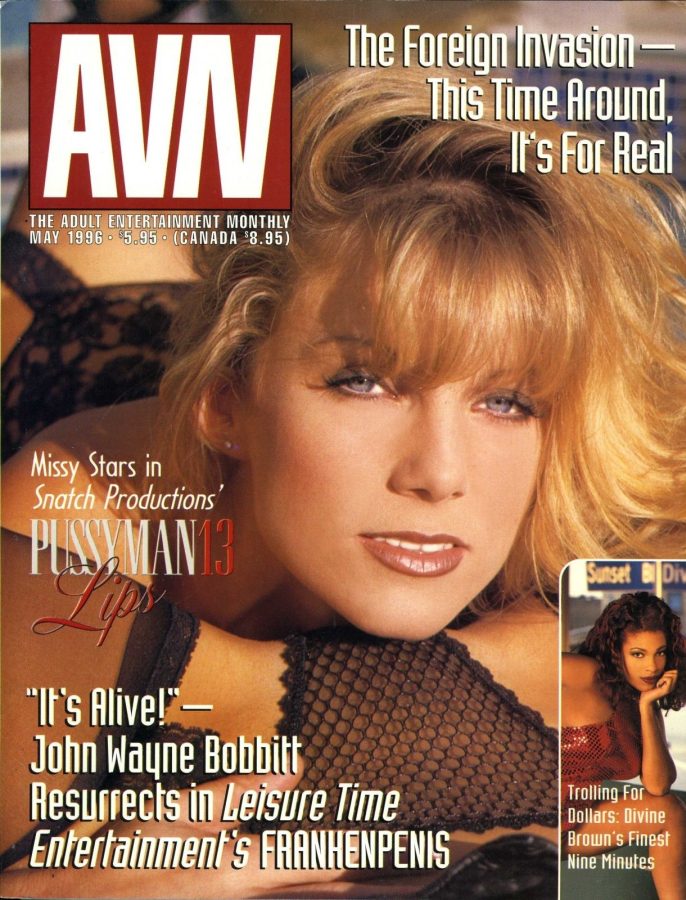AVN magazine side cover May 1996