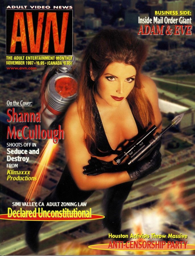 AVN magazine side cover November 1997