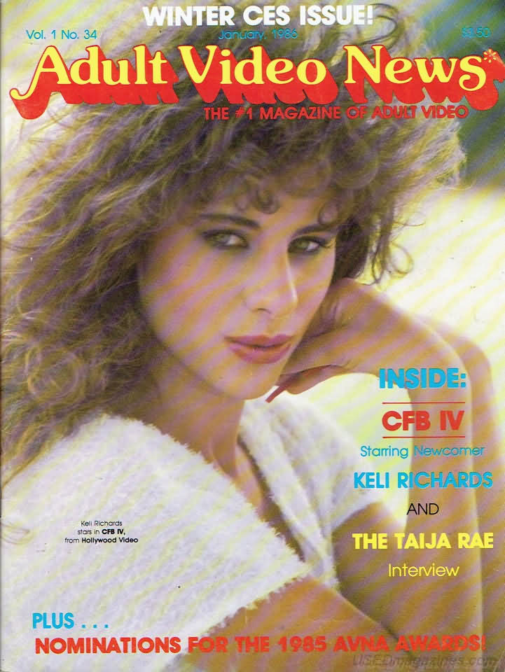 AVN magazine side cover  January 1986