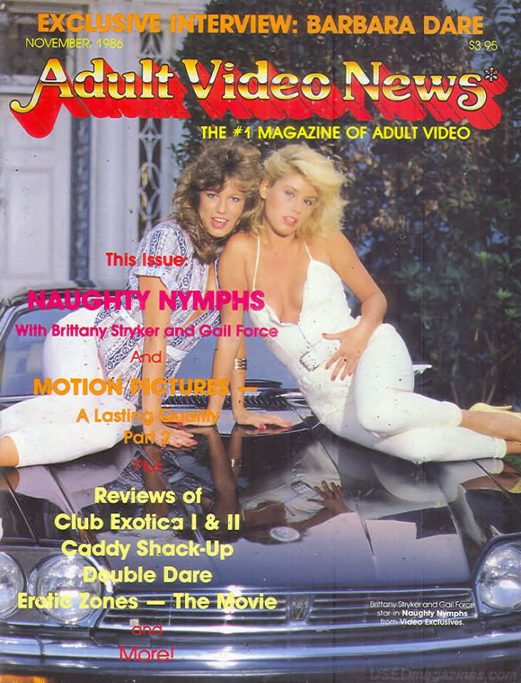 AVN magazine side cover  November 1986