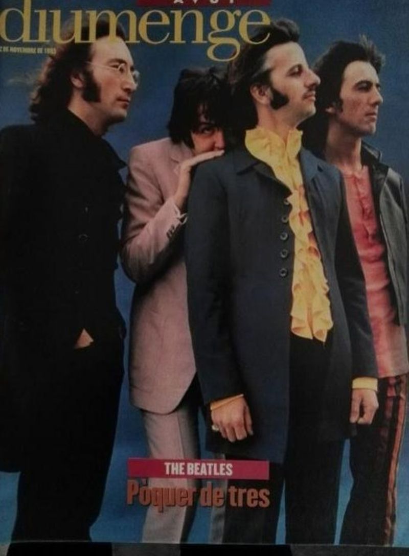 AVUI DIUMENGE magazine cover  November 1995