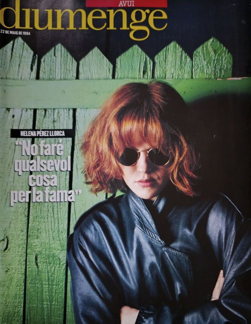 AVUI DIUMENGE magazine side cover 22 May 1994